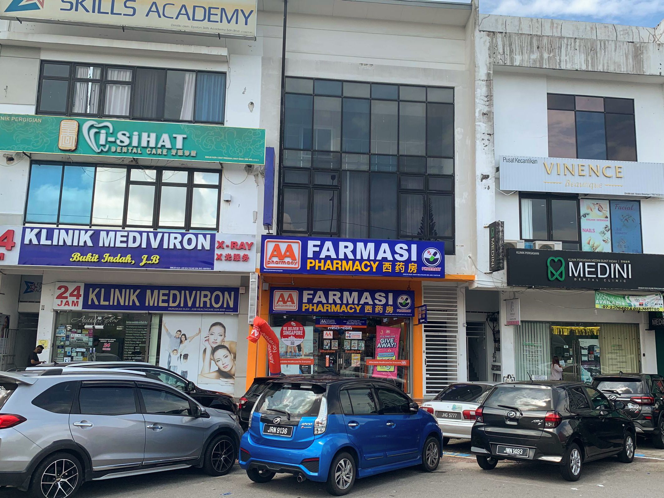aa pharmacy bukit indah johor