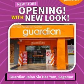 guardian jln sia her yam segamat