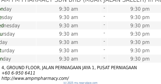 Med Ville Pharmacy Sdn Bhd (Chem City Jln Abd Rahman) 1 med ville pharmacy sdn bhd chem city jln abd rahman